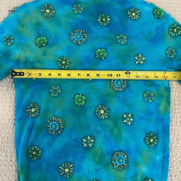 NWT Michael Kors Collection Beaded Cashmere Sweater - Original Price $1595.00 - Picture 4 of 11